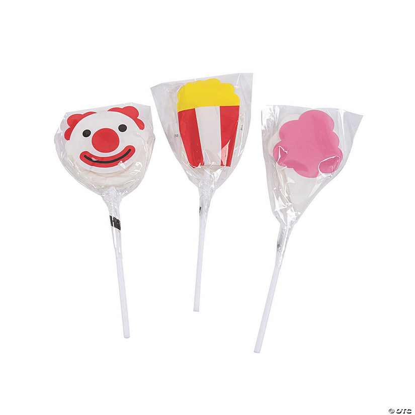 Carnival Lollipops - 12 Pc. Image