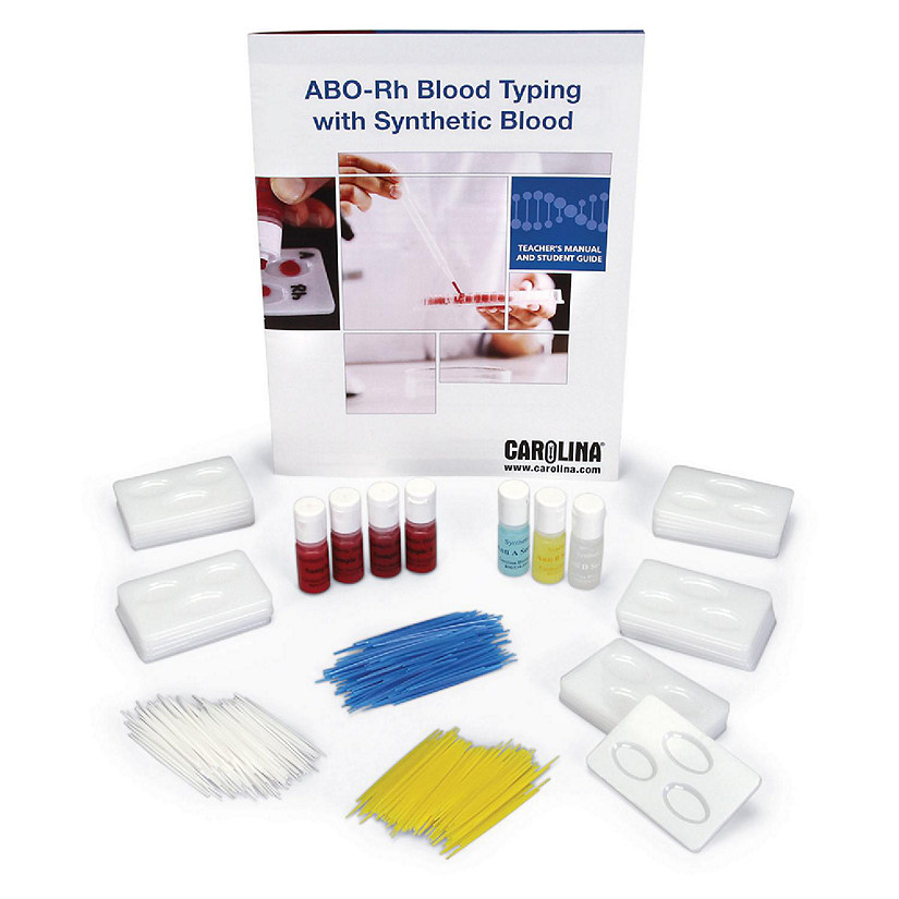 Carolina   ABO-Rh Typing with Synthetic Blood Kit Image