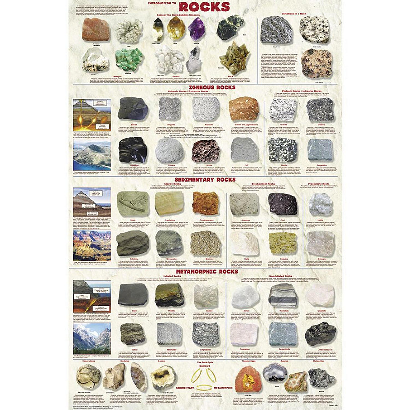 Carolina Biological Supply Company Introduction to Rocks Poster Image