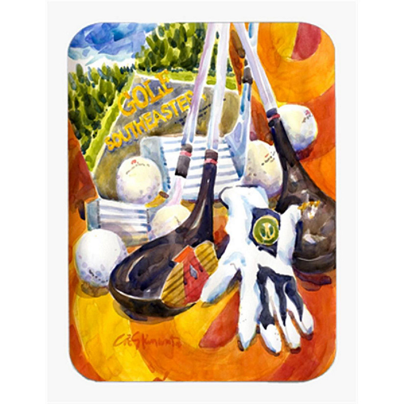 Carolines Treasures 6070MP 9.5 x 8 in. Southeastern Golf Clubs with Glove and Balls Mouse Pad- Hot Pad Or Trivet Image