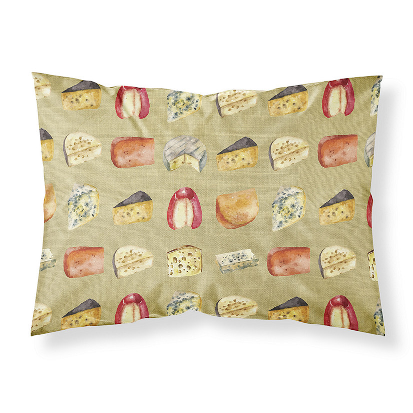 Caroline's Treasures Cheeses Fabric Standard Pillowcase, 30 x 20.5, Image