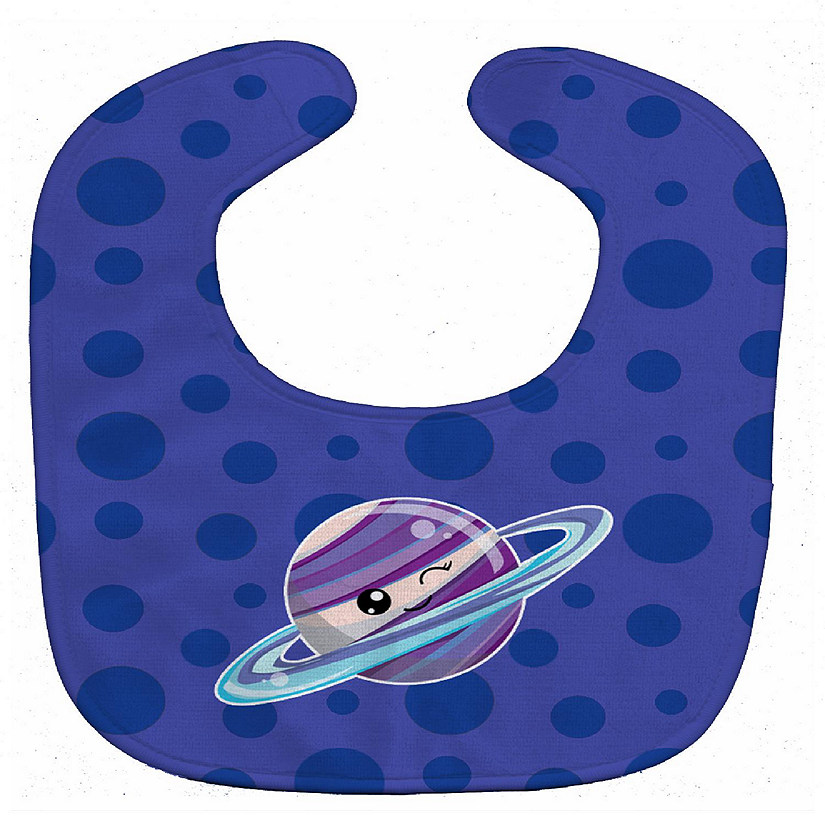 Caroline's Treasures Planets Saturn Baby Bib, 10 x 13, Image