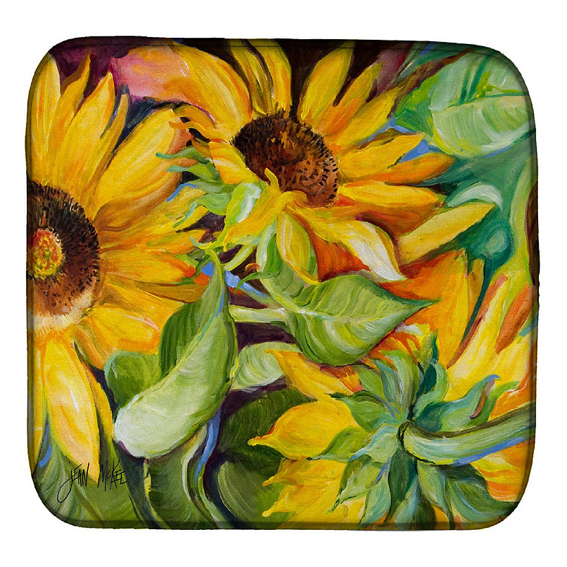 Caroline's Treasures Sunflowers Dish Drying Mat, 14 x 21, Flowers Image