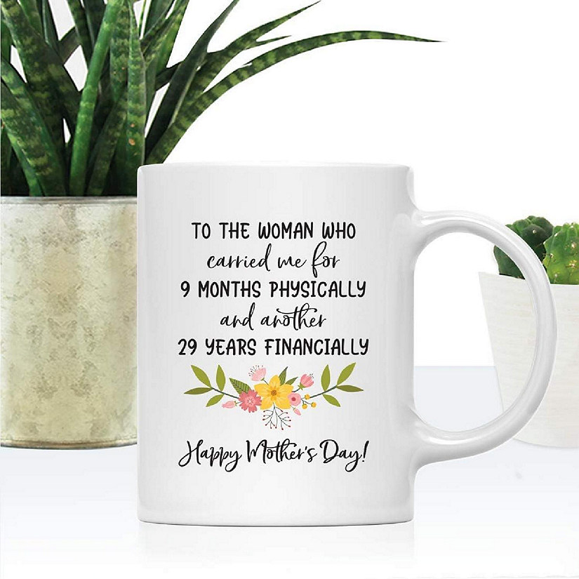 Carried Me 9 Months Quote Ceramic Mug Image