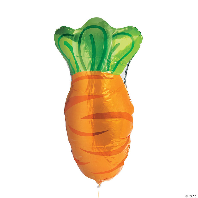 Carrot Mylar Balloons - Discontinued