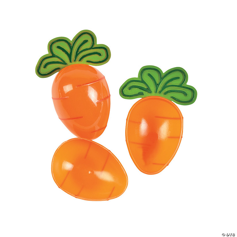 Carrot Shaped Plastic Easter Eggs Discontinued