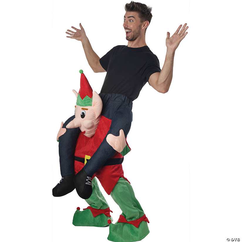 Carry Me Elf Adult Costume Image