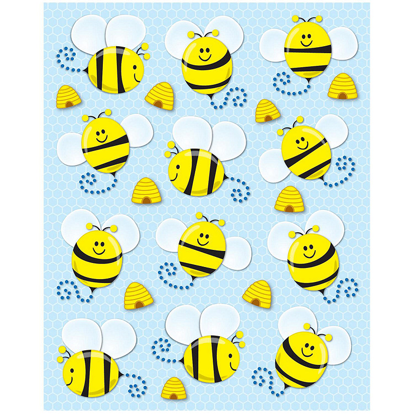 Carson Dellosa Education Bees Shape Stickers