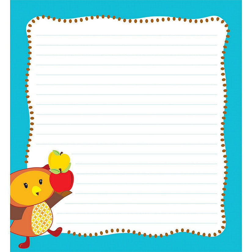 Carson dellosa education fall fun notepad oriental trading