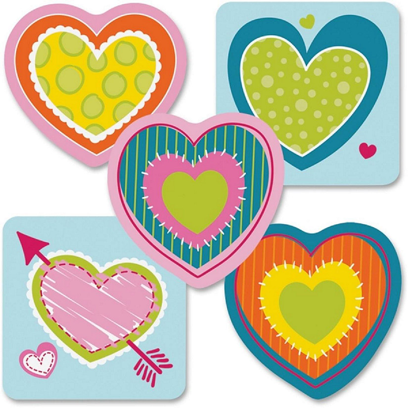 Carson Dellosa Education Hearts Mini Cut Outs Grades PK to 5 Image