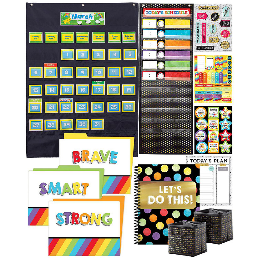 Carson Dellosa Education Homeschool Organization Kit Assortment