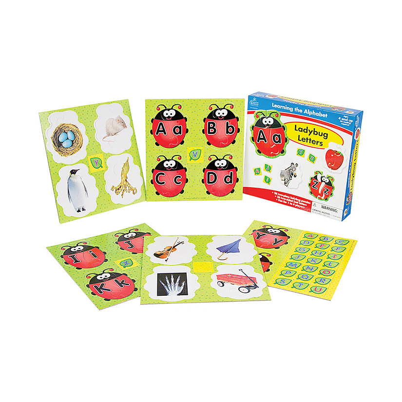 Carson Dellosa Education Ladybug Letters Board Game | Oriental Trading