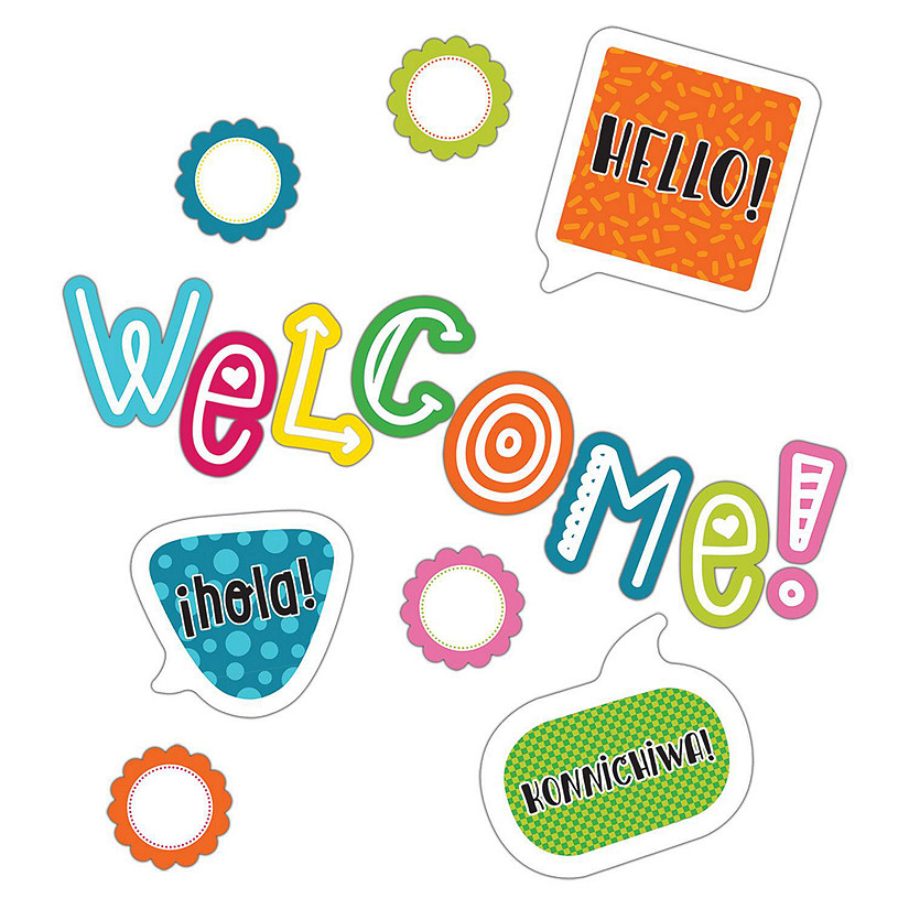 Carson Dellosa Education School Pop Welcome Mini Bulletin Board Set ...