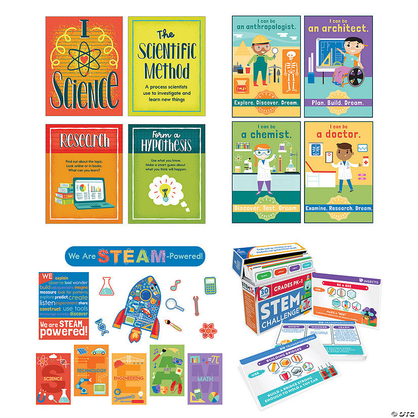 Carson Dellosa Education Science Classroom Teacher Bundle K-1 Image