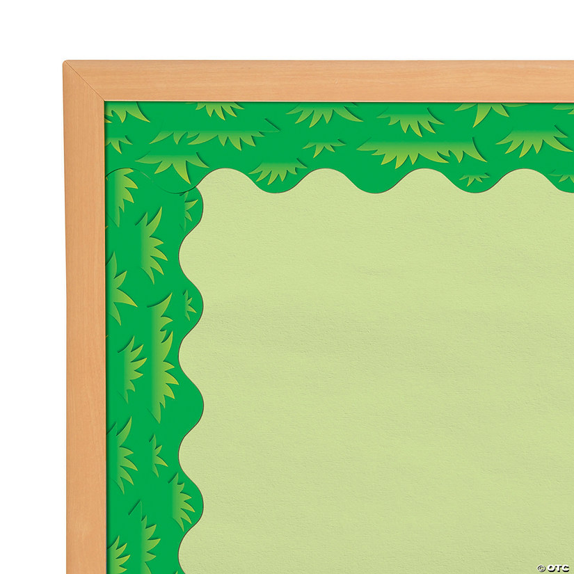 CarsonDellosa ® Grass Scalloped Bulletin Board Borders Discontinued
