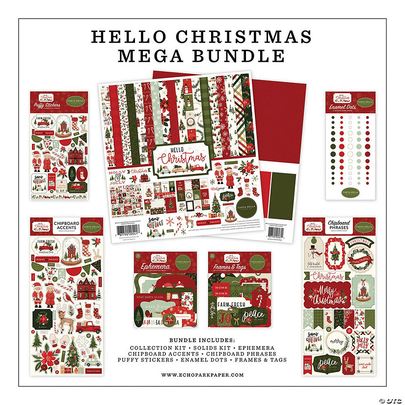 Download Carta Bella Mega Bundle Collection Kit 12"X12" - Hello ...