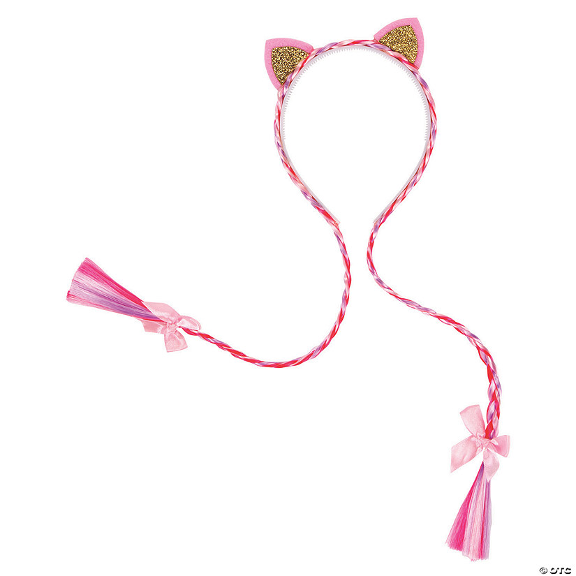 Cat Ear Headbands with Braids 12 Pc. Oriental Trading
