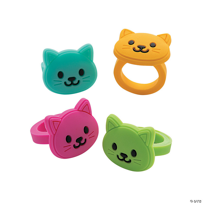 Cat Face Rings Image