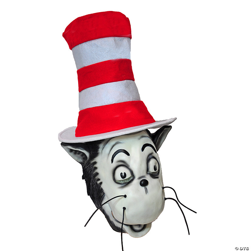 Cat In The Hat Mask And Hat Oriental Trading