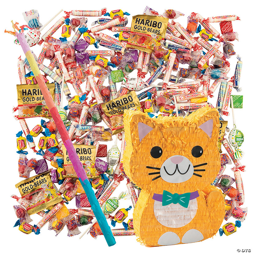 Cat Party Pi&amp;#241;ata Kit &amp;#8211; 208 Pc. Image