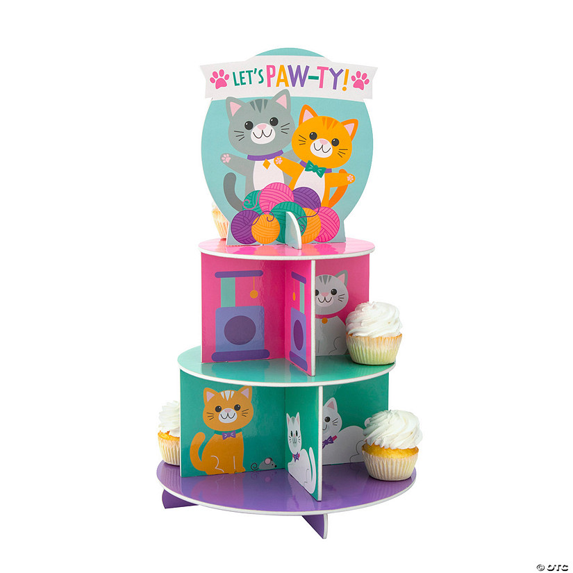 Cat Party Treat Stand Image