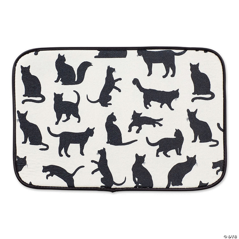 Cat Silhouette Pet Mat Image