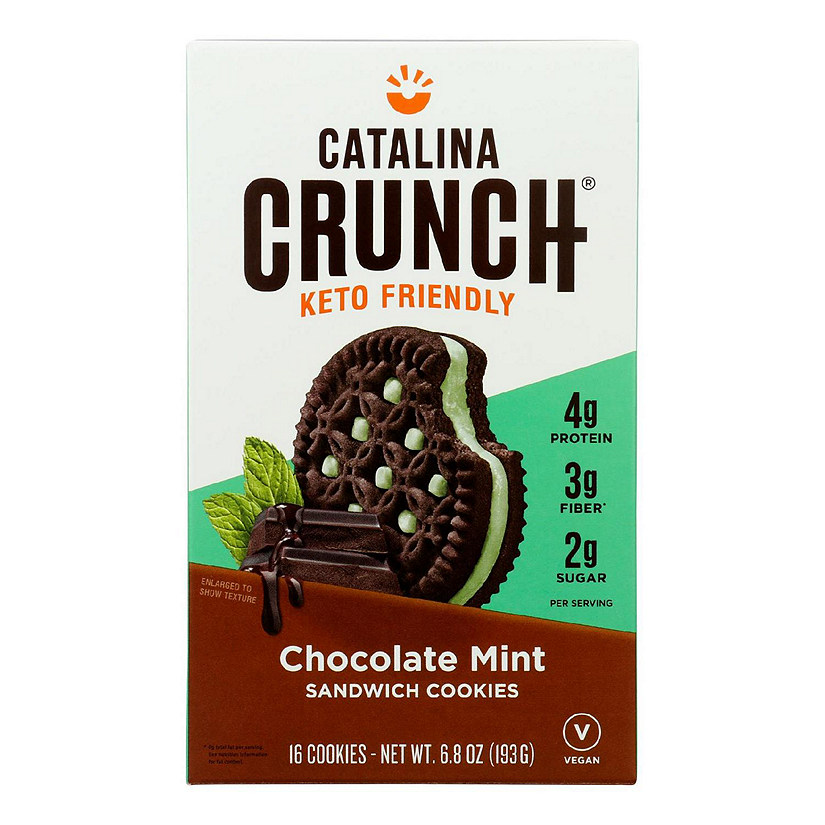 Catalina Crunch - Cookie Sandwich Chocolate Mint - Case of 6-6.8 OZ Image