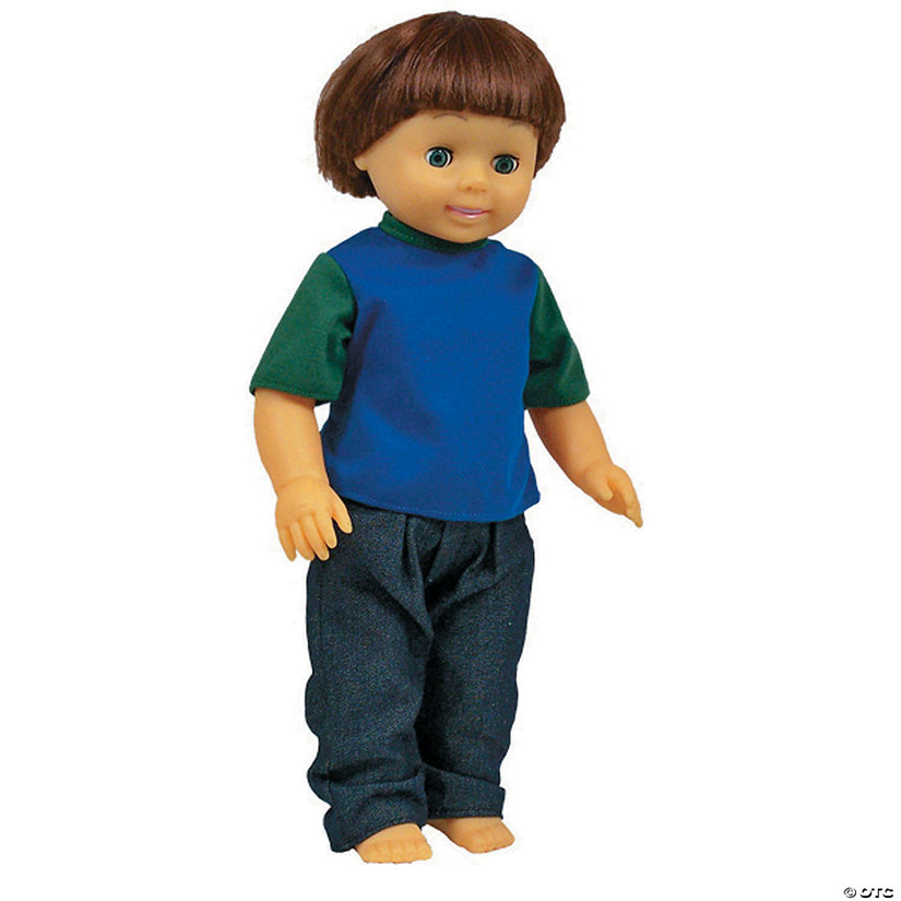 Caucasian Boy Doll 16 in Image