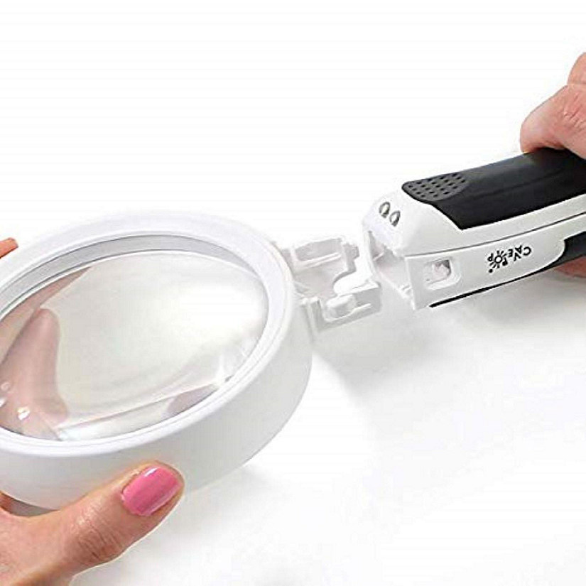 Cavepop Magnifying Glass 5X and 10X with LED Light Image