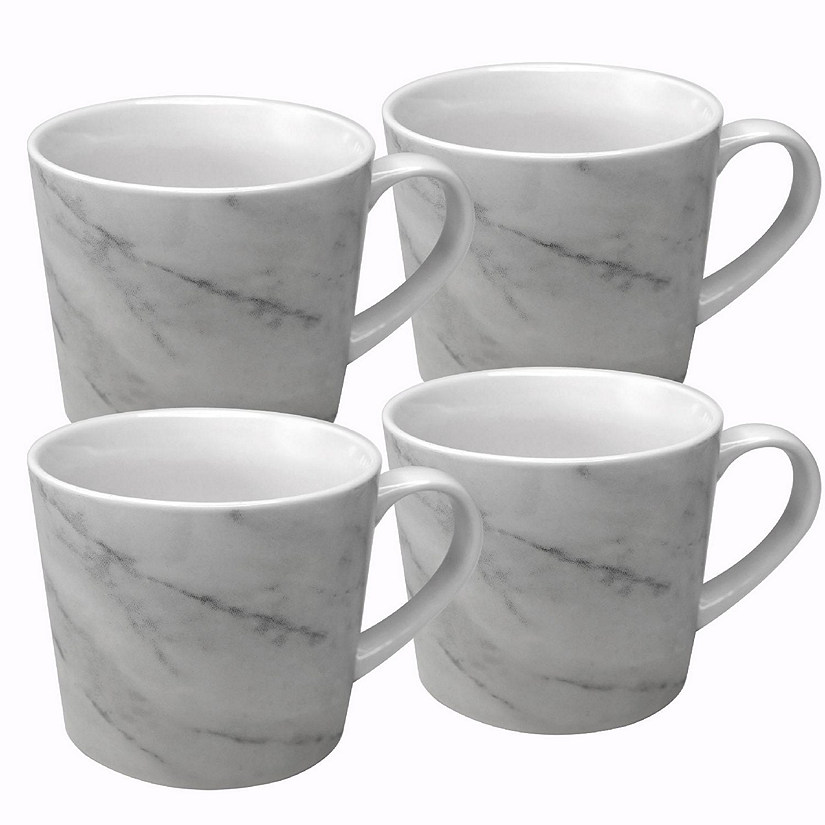 Cavepop Modern Marble Coffee Mug Set of 4  12oz Image