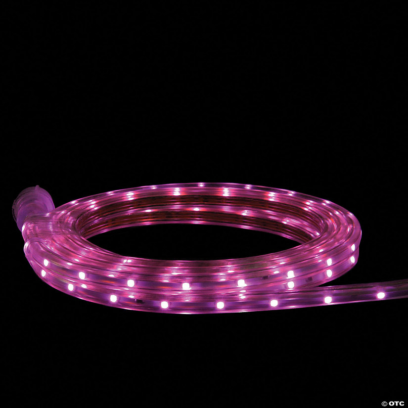 CC Christmas Decor - 10&#39; Pink LED Outdoor Christmas Linear Tape Lights Image
