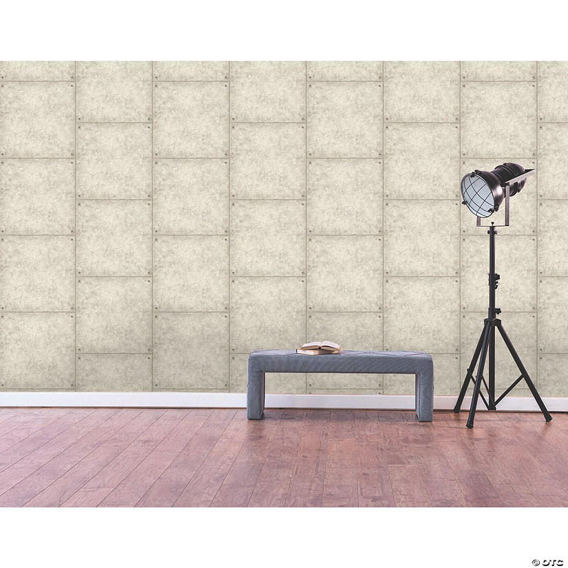 Cement Peel & Stick Wallpaper | Oriental Trading