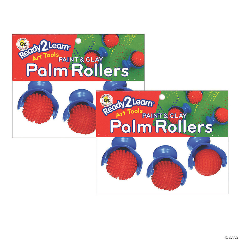 Center Enterprises&amp;#174; Ready2Learn&amp;#8482; Palm Modeling Dough Rollers, 6 count Image