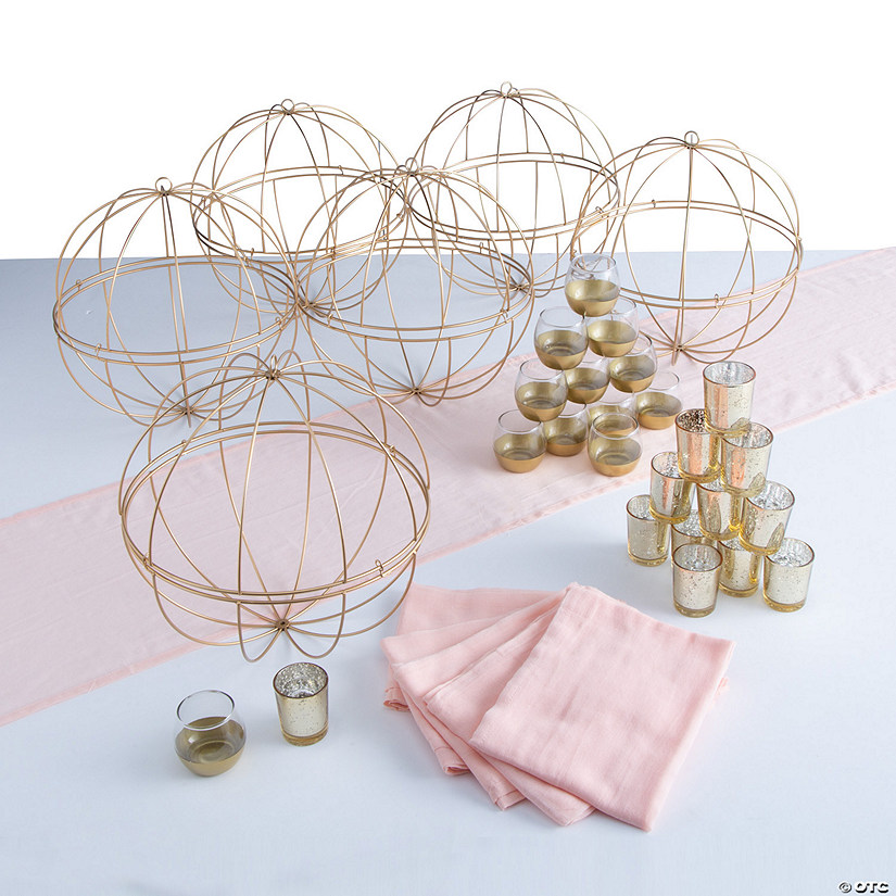 Centerpiece Kit for 6 Tables Oriental Trading