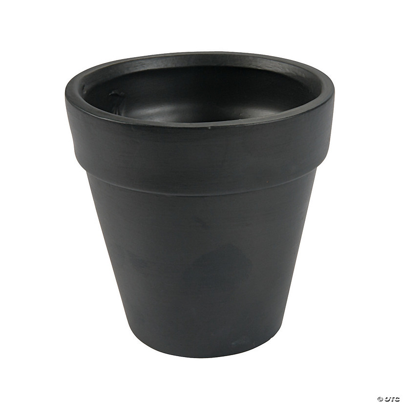 Ceramic Chalkboard Flower Pots - 12 Pc. Image