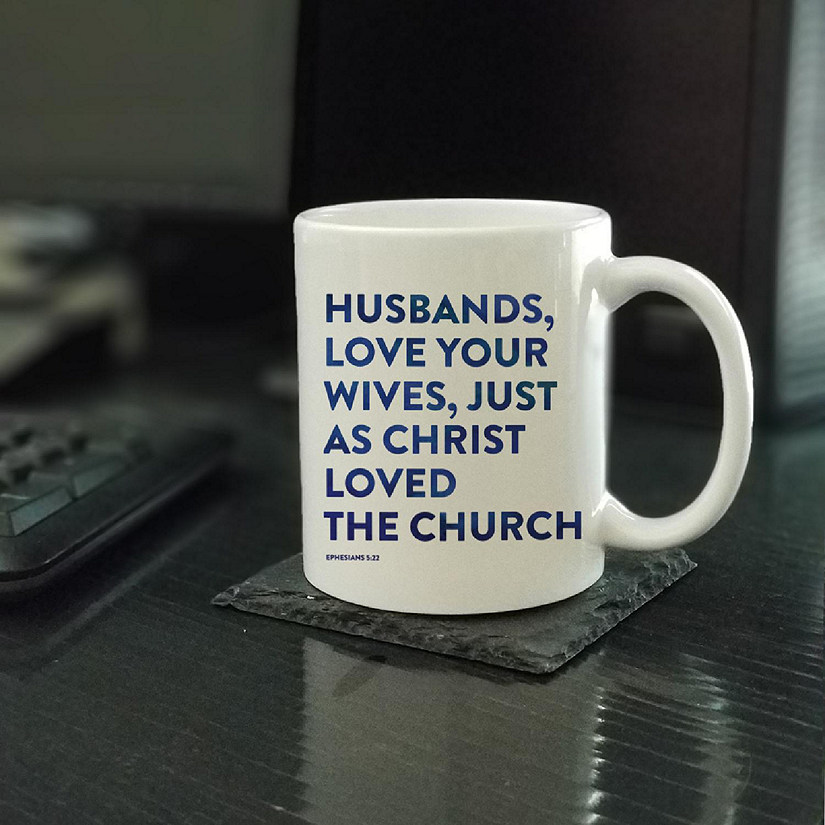 Ceramic Mug Bible Verse Eph 5:22 Image
