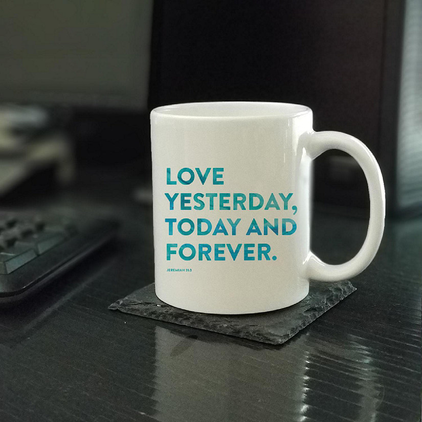 Ceramic Mug Bible Verse Jer 31:3 Image