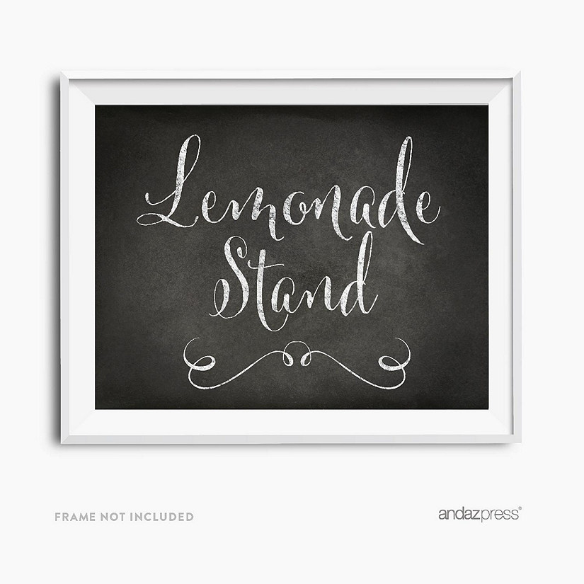 Chalkboard Lemonade Sign 8.5x11 Image