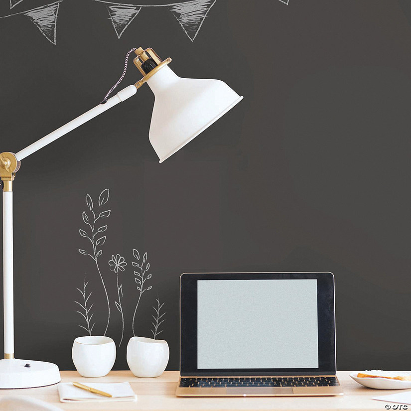 Chalkboard Peel & Stick Wallpaper | Oriental Trading