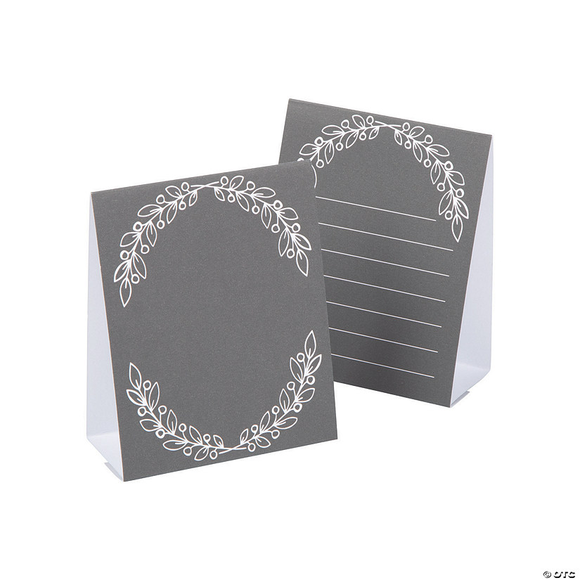 Chalkboard Table Tent Cards - 4 Pc. Image