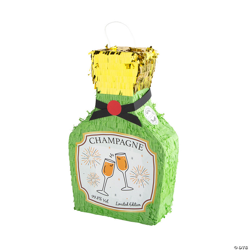 Champagne Bottle Pi&amp;#241;ata Image