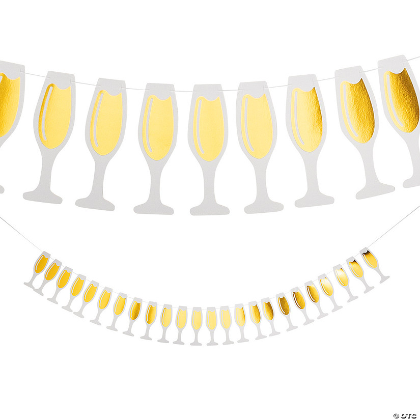 Champagne Glass Garland Image