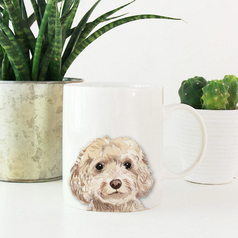 Champagne Tan Cockapoo Ceramic Mug Image