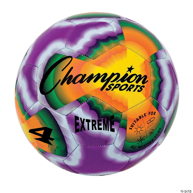 Champion Sports Extreme Tiedye Soccerball, Size 4 Image