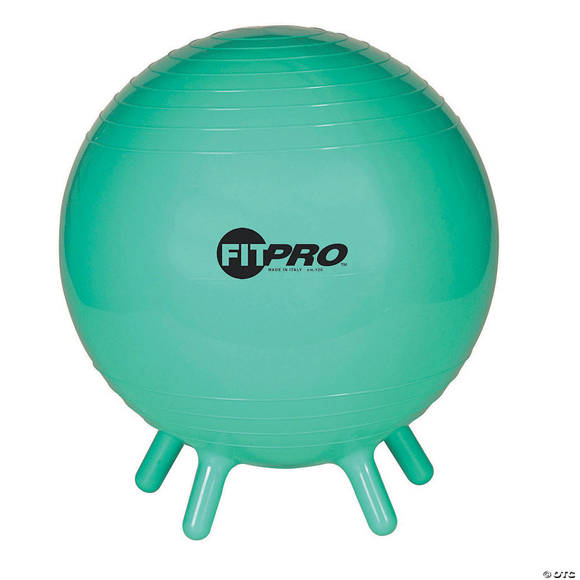 Champion Sports FitPro Ball with Stability Legs - 42cm, Green Image