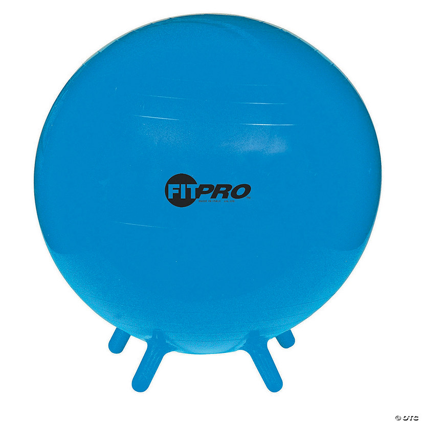 Champion Sports FitPro Ball with Stability Legs, 55cm, Blue Image