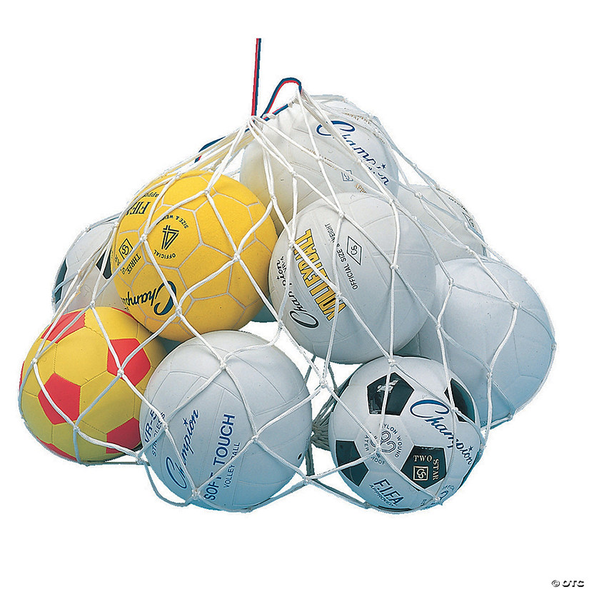 Champion Sports Nylon Ball Carry Bag, Pack of 6 Image