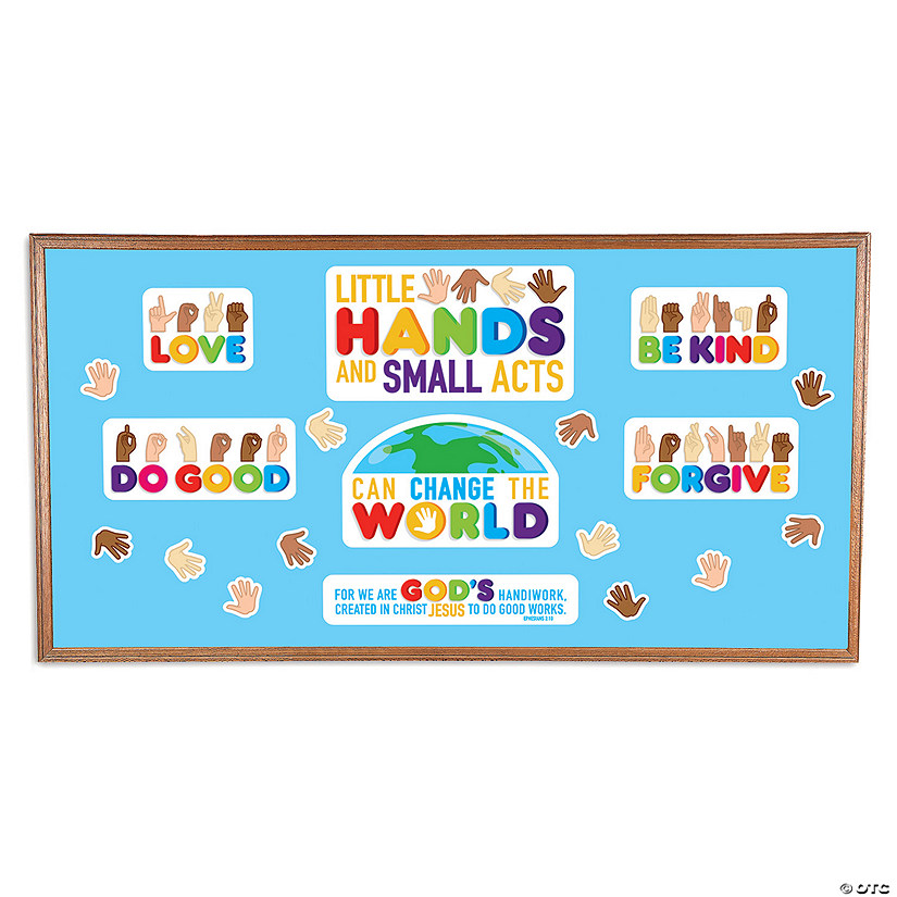 Change the World Bulletin Board Set 4 Pc. Oriental Trading