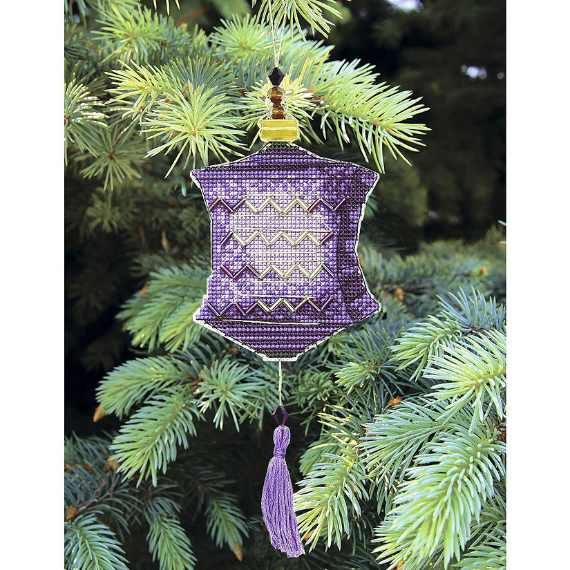 Charivna Mit Christmas tree toy crossstitch kit T24C Set of pictures