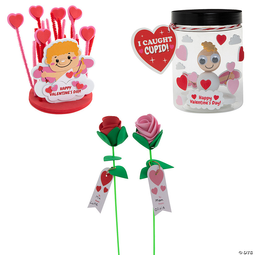Charming Cupid Craft Kit Assortment - Makes 36 Image